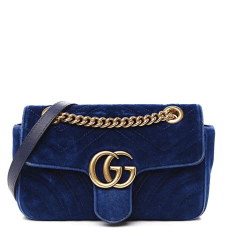 gucci blue velvet belt bag|gg bags.